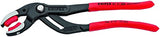 ▶ KNIPEX Herramientas - Alicates de agarre de tubería con mordazas de plástico reemplazables