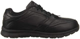 Skechers, Zapatos de Servicio de Alimentos para Hombre, Nampa 77156, Negro (Black Polyurethane), 27.5 Ancho Medio