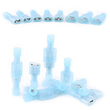 💢 Hilitchi 100pcs 16 – 10 Gauge Nylon Totalmente insulated-male Spade terminales y Quick Splice Electrical Wire Connector Assortment Kit, 16-10A.W.G