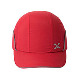 ▶ Gorra de Seguridad, Ligera, de Seguridad, Resistente, protección para la Cabeza, Transpirable, Gorra de protección para la Cabeza (M18109H-rojo-ala Corta)