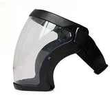 Escudo Facial Ajustable Policarbonato Anti-vaho a prueba de Aerosoles, Reutilizable, Lavable