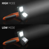 🔦 Linterna recargable Energizer.-  Linterna LED Recargable multipanel, Resistente al Agua IPX4, superbrillante, 1000 lúmenes, Cable de Carga USB Incluido, función de Banco de energía, Patas Ajustables