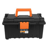 ▶ Caja para herramienta, amplia de 16", color naranja