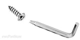 LFPartS - Tornillos de seguridad antirrobo, resistentes a la corrosión y de acero inoxidable, perfectos para asegurar placas