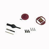 Milescraft 1219 - Kit de guía circular para cortar/enrutar círculos pequeños y grandes de 1.5 pulgadas. Hasta 52 pulgadas. Diámetro: incluye base compensada adicional para proyectos de bordes, color negro