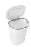Rubbermaid Spring-Top - Papelera, 49.2 litros, Toque Superior, Blanco, 13-Gallon, 1