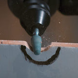 ▶ DREMEL- Kit de accesorios de herramientas rotativas para grabado de vidrio, juego de 8 piezas, incluye piedras de molienda, disco de pulido y broca de diamante