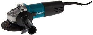Makita 9554HNG Esmeriladora Angular 4-1/2' 10.000 Rpm, color Verde, 710 W