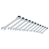 CRAFTSMAN Juego de Llaves Combinadas en Pulgadas con Matraca 11 Piezas