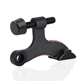 ▶  Resistente bisagra Pin Tope de Puerta níquel Cepillado, Ajustable irrompible, 2.5 x 2 x 0.5", 8 Paquetes, Oil Rubber Brass