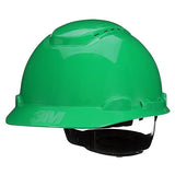 ▶ SecureFit 3M H-704SFV-UV, Verde, ventilado, 4 Puntos de difusión de presión, suspensión de trinquete con UVicator