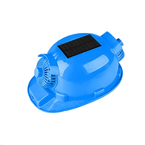 ▶ Casco de seguridad, gorra de trabajo impermeable de seguridad, sombrero de sol de construcción de sitio de construcción de verano recargable, refrigeración de aire acondicionado masculino FiveS