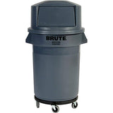 Rubbermaid Dolly, Twist On/Off Round Dolly, Negro