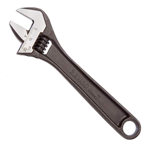 Llave ajustable Bahco negra de 6 pulgadas