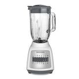 Licuadora Black + Decker DuraPro 550 Watts con 12 Velocidades, BLBD210GW-MX