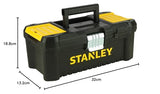 Tool box De plástico Negro, Amarillo caja de herramientas - cajas de herramientas (Caja de herramientas, Metal, De plástico, Negro, Amarillo)
