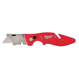▶ Milwaukee 48-22-1902 Fastback cuchillo multiusos y 48-22-1950 cuchillas multiusos con dispensador (50 cuchillas incluidas)