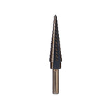 ▶ Juego de brocas de aleación de titanio escalonadas 5 piezas juego de brocas de cobalto de metal grande con juego de herramientas eléctricas y carcasa