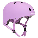 ▶ Casco Multi-Sport, Doble Certificado de Seguridad, Interior Extra acolchonado Unisex Adultos,Lila Grande
