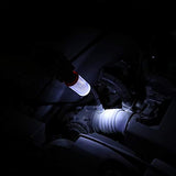 ▶ Twinkle Star - Kit de bengalas de emergencia LED estroboscópicas de seguridad para carretera con base magnética, soporte desmontable, caja de almacenamiento sólida (juego de 4)