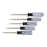 ▶ CRAFTSMAN  Juego de destornilladores, Torx, mango de acetato, 5 piezas