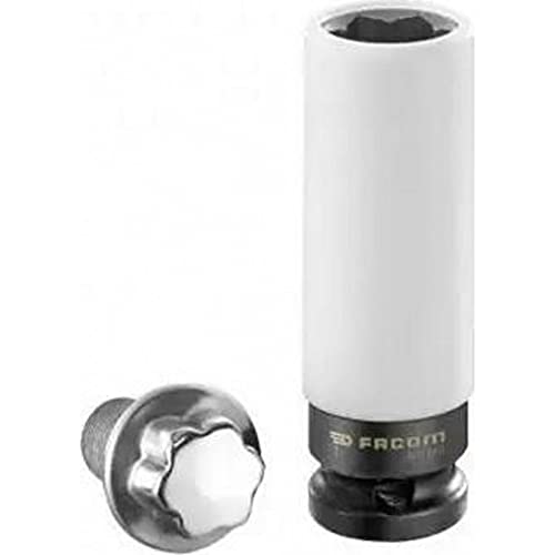 ▶ FACOM  - Llave de vaso de impacto para Mercedes, multicolor