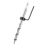 ▶ Broca Taladro Hexagonal de Paso Giratorio de 3/8" con Cuello de Tope de Profundidad Ajustable para el Kit de Plantilla de Orificio de Bolsillo Kreg