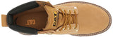 Cat Footwear Botas de trabajo Second Shift con puntera de acero para hombre, Honey, 11 Wide
