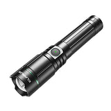 🔦 Linterna recargable Klarus EP9 Pro - Linterna LED con zoom, 1300 lúmenes, linterna recargable, USB C 2A de carga rápida, 4 modos + estroboscópico, IPX4 impermeable linterna de mano para el hogar, camping, al aire libre, emergencia