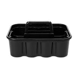 Rubbermaid Commercial Caddy para carros de limpieza Negro