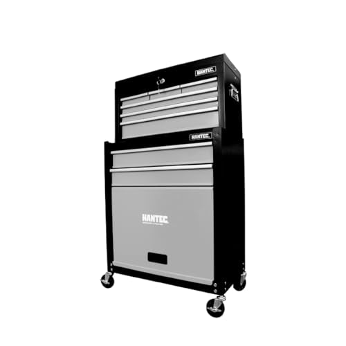 ▶ Caja de Herramientas y Estante Móvil con 9 Cajones fabricando en Metal Color Gris