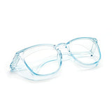▶ HATOYUME Gafas de seguridad antivaho, antipolvo/rayos azules, gafas protectoras TR para hombres y mujeres