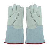 AMLESO Guantes criogénicos Almacenamiento en frío Nitrógeno Resistente a bajas temperaturas, usable, 36cm