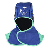 ▶ Capucha soldador, capucha, cubierta para cabezales de soldadura, tela, de lavable y duradero, ligero