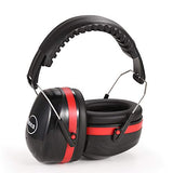 ▶ Orejeras con cancelación de ruido, auriculares de protección auditiva ajustables para adultos NRR31dB Trabajo Tiro Caza Soldadura Corte Construcción