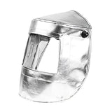 ▶Casco de soldadura de papel de aluminio Capucha de visibilidad PC Lente Soldador Casco de seguridad Casco de soldadura de Gas Sombrero