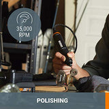 ▶ WORX Herramienta giratoria inalámbrica de 20 V (solo herramienta)