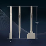 ▶ Juego de broca cinceles con vástagos SDS Max, juego de 3 brocas de cincel SDS Max▶