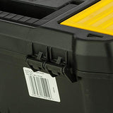 Tool box De plástico Negro, Amarillo caja de herramientas - cajas de herramientas (Caja de herramientas, Metal, De plástico, Negro, Amarillo)