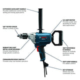 ▶ BOSCH  Amp 5/8 pulgadas Mezclador con mango en D