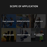 ▶ Casco protector, casco resistente y para construcción de energía eléctrica Construcción de edificios, operación de jardín,