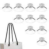 ▶ Montaje de Tornillo de Ventosa - 10 unids/Set M4 Almohadillas de Ventosa Fuertes - Ventosas de Tornillo de Pared de Mesa de 8x40mm para Cocina, baño, Dormitorio, Sala de Estar, Oficina