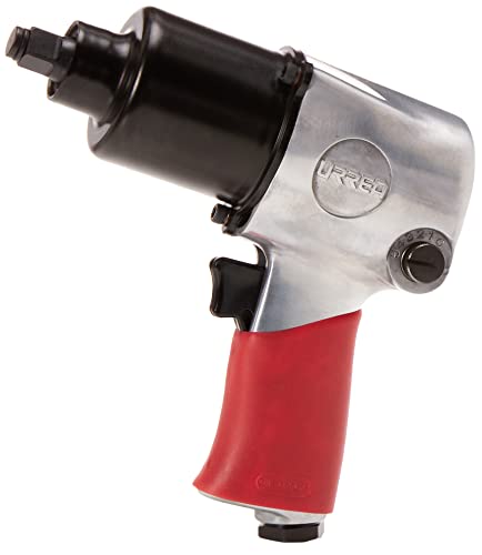 Taladro de impacto Urrea Herramientas UP731 Pistola de Impacto Neumática, Sistema Twin Hammer, Uso Extra Pesado, 1/2