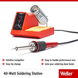 ▶ WELLER Estación para Soldar para Aficionados con Potencia Variable, 5/40 W