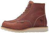 ▶ Botas de Trabajo impermeables de 6 pulgadas para hombre, Bronceado, 10