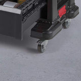 ▶ Caja de Herramientas con 5 Cajones y Sistema de Bloqueo, Perfecto Organizador para Herramientas