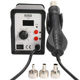 ▶  Estación de soldadura digital para pistola de aire caliente con 3 boquillas