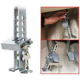 ▶ Bloqueo de embrague de freno de coche, antirrobo, herramienta de seguridad, bloqueo de acero, bloqueo de freno de embrague de coche