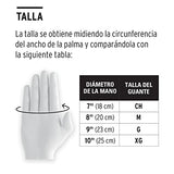 ▶ Guantes resistentes a los productos químicos  de caucho con recubrimiento de neopreno para manejo de químicos, puño largo, G