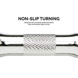 ▶ NEIKO Juego de barras de extensión oscilantes | 9 piezas | Unidades de 1/4", 3/8", 1/2" | Acero Cr-V